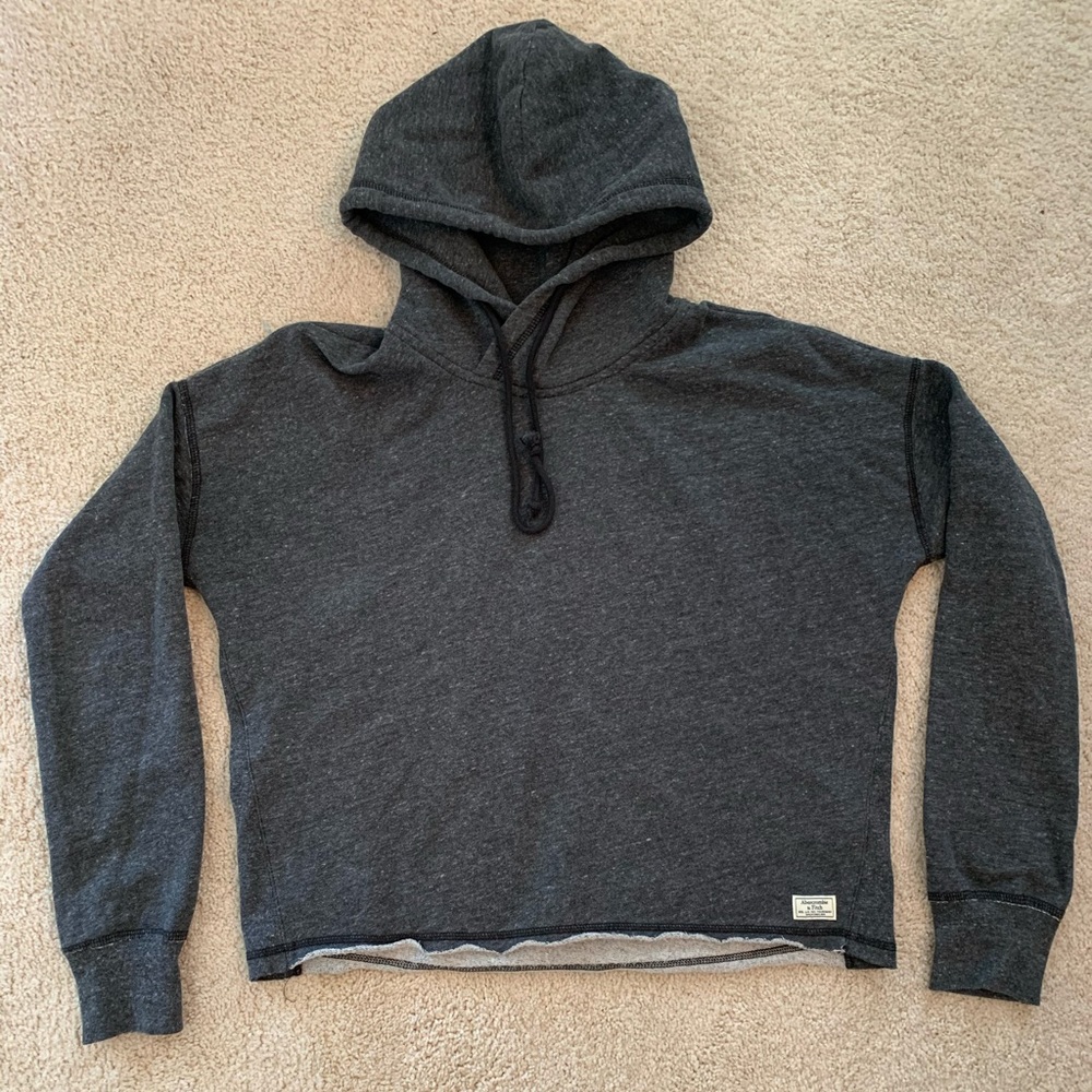 Ladies cropped hoodie